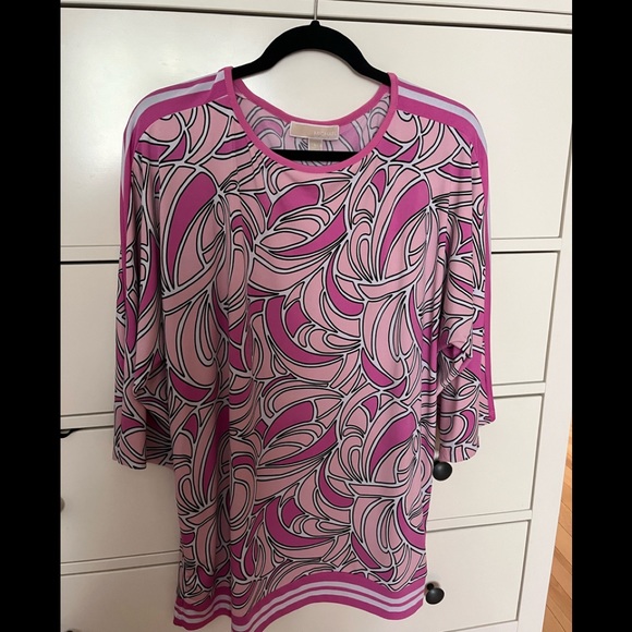 MK blouse in L pink/white - Picture 1 of 4